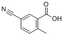 structure of CAS# 1975-54-8, 5-cyano-2-methylbenzoic acid