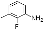 structure of CAS# 1978-33-2, 2-氟-3-甲基苯胺