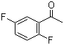 structure of CAS# 1979-36-8, 2,5-二氟苯乙酮