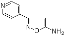 structure of CAS# 19790-96-6, 3-(吡啶-4-基)异恶唑-5-胺