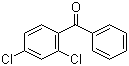 structure of CAS# 19811-05-3, 2,4-Dichlorobenzophenone