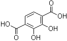 structure of CAS# 19829-72-2, 2,3-二羟基-1,4-苯二甲酸