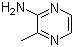 structure of CAS# 19838-08-5, 2-Amino-3-methylpyrazine