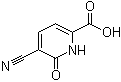 structure of CAS# 19841-76-0, 5-氰基-1,6-二氢-6-氧代-2-吡啶羧酸