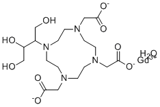 structure of CAS# 198637-52-4, 钆布醇一水合物