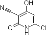 CAS # 19867-18-6, 6-Chloro-1,2-dihydro-4-hydroxy-2-oxo-3-pyridinecarbonitrile, NSC 409914