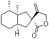 CAS # 19906-72-0, Bakkenolid A, (+)-Bakkenolide A, Bakkenolide A, Fukinanolid, Fukinanolide, NSC 292655, (2'R,3'aR,4'S,7'aR)-Decahydro-3'a,4'-dimethyl-4-methylenespiro[furan-3(2H),2'-[2H]inden]-2-one
