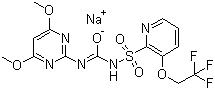 structure of CAS# 199119-58-9, 三氟啶磺隆钠