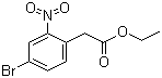 structure of CAS# 199328-35-3, 4-溴-2-硝基苯乙酸乙酯