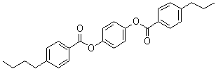 4-Butylbenzoic acid 4-[(4-propylbenzoyl)oxy]phenyl ester molecular structure (CAS 199540-44-8)