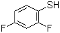 structure of CAS# 1996-44-7, 2,4-二氟苯硫酚