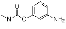 structure of CAS# 19962-04-0, N,N-Dimethylcarbamic acid 3-aminophenyl ester