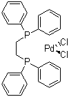 structure of CAS# 19978-61-1, 1,2-二(二苯基膦基)乙烷二氯化钯(II)