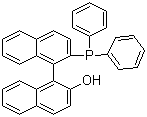 structure of CAS# 199796-91-3, 1,1'-联萘-2'-羟基-2-二苯膦