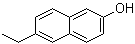 structure of CAS# 1999-64-0, 2-乙基-6-萘酚