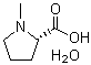 structure of CAS# 199917-42-5, 1-甲基-L-脯氨酸一水合物
