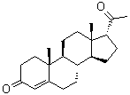 CAS # 2000-66-0, (17alpha)-Pregn-4-ene-3,20-dione, 17-Isoprogesterone, 17alpha-Progesterone, Isoprogesterone