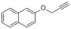structure of CAS# 20009-28-3, 2-(丙-2-炔-1-基氧基)萘
