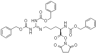 CAS 登录号：200191-86-2, (10R)-10-[[(2,5-二氧代-1-吡咯烷基)氧基]羰基]-3-氧代-1-苯基-5-[[(苯基甲氧基)羰基]氨基]-2-氧杂-4,6,11-三氮杂十二碳-4-烯-12-酸苯甲酯