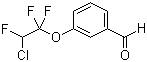 CAS 登录号：2003-15-8, 3-(2-氯-1,1,2-三氟乙氧基)苯甲醛