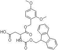 CAS # 200335-63-3, Fmoc-D-aspartic acid 1-(2,4-dimethoxybenzyl) ester, Fmoc-D-Asp-ODmb