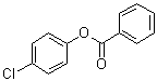 CAS # 2005-08-5, 4-Chlorophenyl benzoate, NSC 406605, p-Chlorophenol benzoate, p-Chlorophenyl benzoate