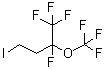 structure of CAS# 200501-96-8, 1,1,1,2-四氟-4-碘-2-(三氟甲氧基)丁烷