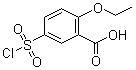 CAS 登录号：200575-16-2, 5-氯磺酰基-2-乙氧基苯甲酸
