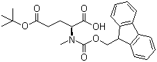 structure of CAS# 200616-40-6, Fmoc-N-methyl-L-glutamic acid 5-tert-butyl ester