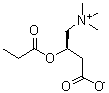 structure of CAS# 20064-19-1, Propionyl-L-carnitine