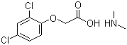 structure of CAS# 2008-39-1, 2,4-二氯苯氧乙酸二甲胺盐