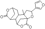 structure of CAS# 20086-06-0, 黄独素 B