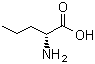 structure of CAS# 2013-12-9, D(-)-Norvaline
