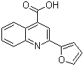 structure of CAS# 20146-25-2, 2-(2-呋喃基)-4-喹啉羧酸