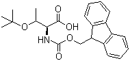 structure of CAS# 201481-37-0, Fmoc-O-tert-butyl-allo-L-threonine