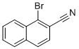 structure of CAS# 20176-08-3, 1-Bromo-2-cyanonaphthalene