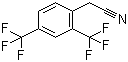 structure of CAS# 201789-28-8, 2,4-双(三氟甲基)苯乙腈