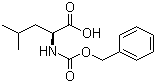 structure of CAS# 2018-66-8, N-苄氧羰基-L-亮氨酸
