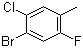 structure of CAS# 201849-17-4, 4-Bromo-5-chloro-2-fluorotoluene