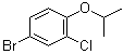 structure of CAS# 201849-21-0, 4-Bromo-2-chloro-1-isopropoxybenzene