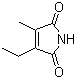 structure of CAS# 20189-42-8, 3-乙基-4-甲基-1H-吡咯-2,5-二酮