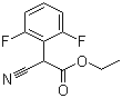 CAS # 202000-98-4, Ethyl 2-cyano-2-(2,6-difluorophenyl)acetate