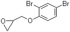 structure of CAS# 20217-01-0, 2,4-二溴苯基缩水甘油醚