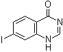 structure of CAS# 202197-77-1, 7-碘喹唑啉-4-酮