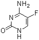 structure of CAS# 2022-85-7, 5-氟胞嘧啶