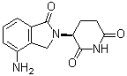 CAS # 202271-91-8, (3S)-3-(4-Amino-1,3-dihydro-1-oxo-2H-isoindol-2-yl)-2,6-piperidinedione, (S)-3-(4-Amino-1-oxo-1,3-dihydro-isoindol-2-yl)-piperidine-2,6-dione, (S)-3-(4-Amino-1-oxoisoindolin-2-yl)piperidin-2,6-dione, (S)-3-(4-Amino-1-oxoisoindolin-2-yl)piperidine-2,6-dione