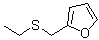 CAS # 2024-70-6, Ethyl furfuryl sulfide, 2-[(Ethylthio)methyl]furan