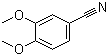 structure of CAS# 2024-83-1, Veratronitrile