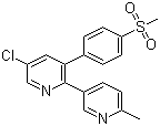 structure of CAS# 202409-33-4, Etoricoxib