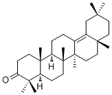 structure of CAS# 20248-08-2, 13(18)-齐墩果烯-3-酮